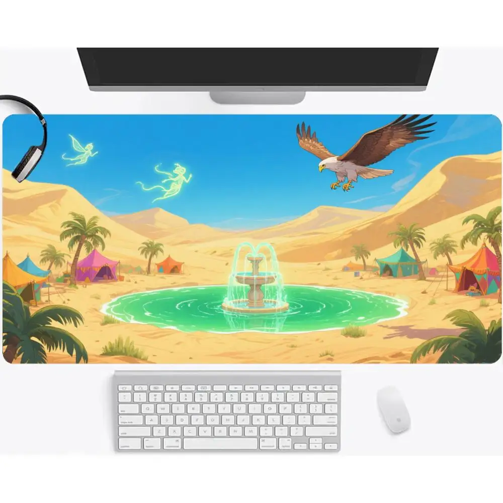 

Коврик для мыши Настольный коврик Коврик для офисной спальни Противоскользящий коврик для ноутбука Настольный компьютерный коврик для мыши большого размера