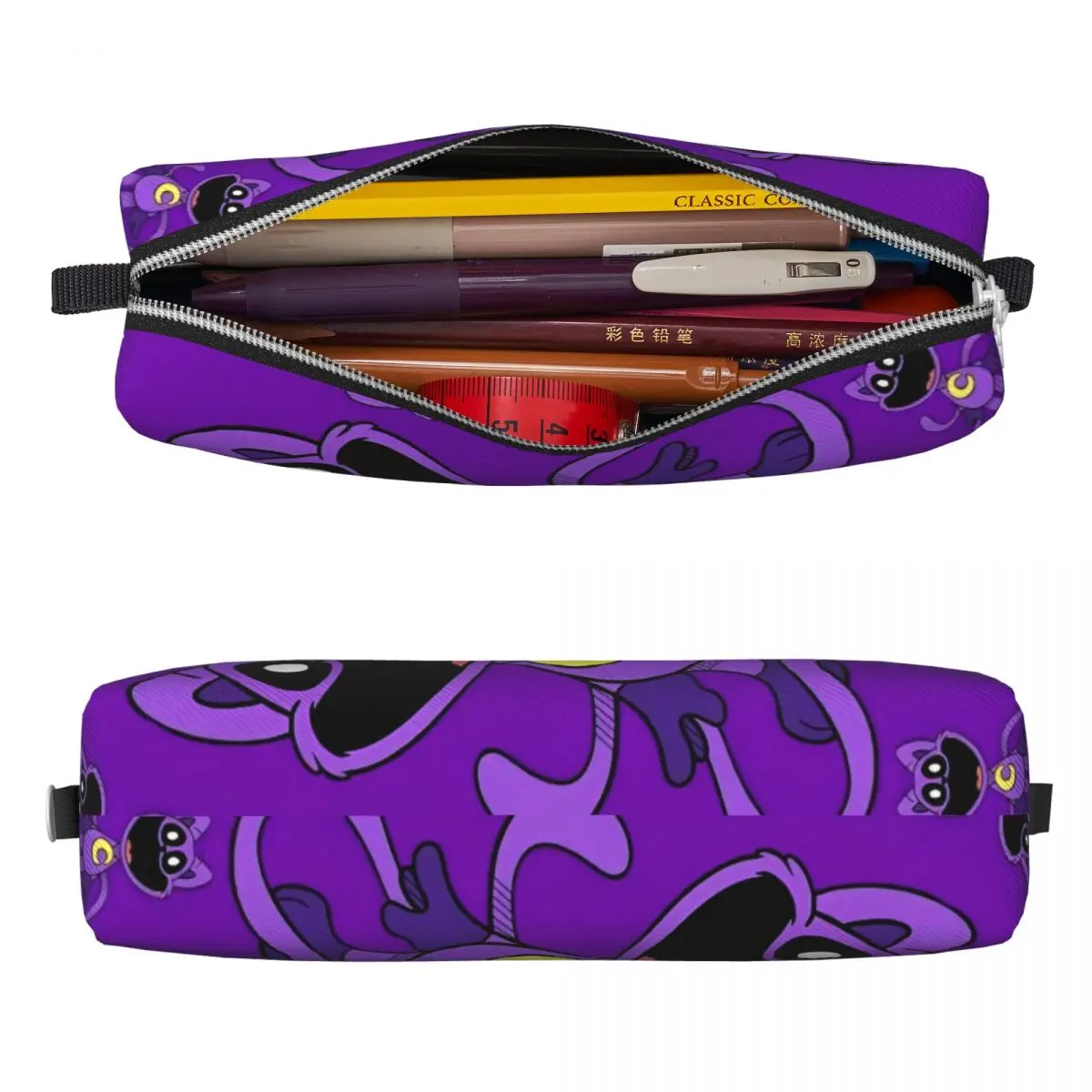 Imagem -02 - Cute Cartoon Catnap Pencil Cases Pen Box para Estudante Grande Capacidade Bags Presentes de Escritório Papelaria Novo