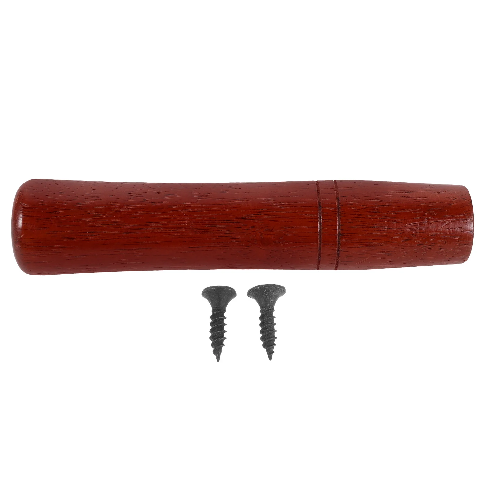 

Replacement Pan Side Handle Made of Solid Wood - Heat Insulated Comfort Grip for 3.5cm Holes - Removable Frying Pan Handle