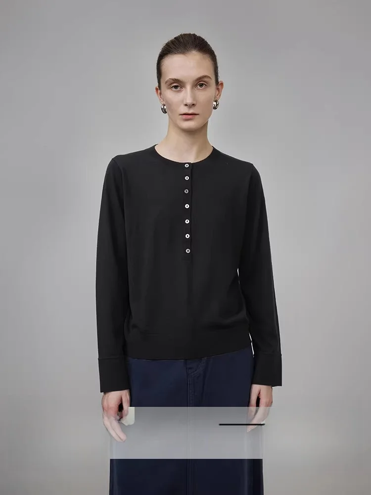 

Классический ретро-кардиган с круглым вырезом, вязаный, открытый, женский, весенний, модный, новый, простой, универсальный, шерстяной, вязаный свитер, повседневный, для работы, в стиле кэжуал