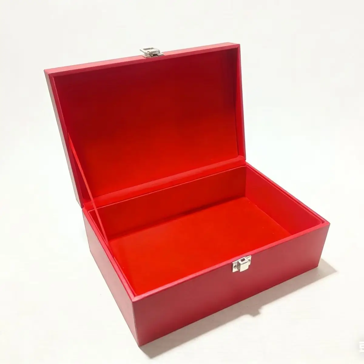 the-red-leather-gift-storage-box-fit-for-books-contracts-archives-gifts-dust-prevention-and-display-285x19x95cm