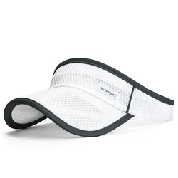 Sun Visor Men Women Mesh Adjustable Baseball Cap Sports Tennis Golf Running Hat