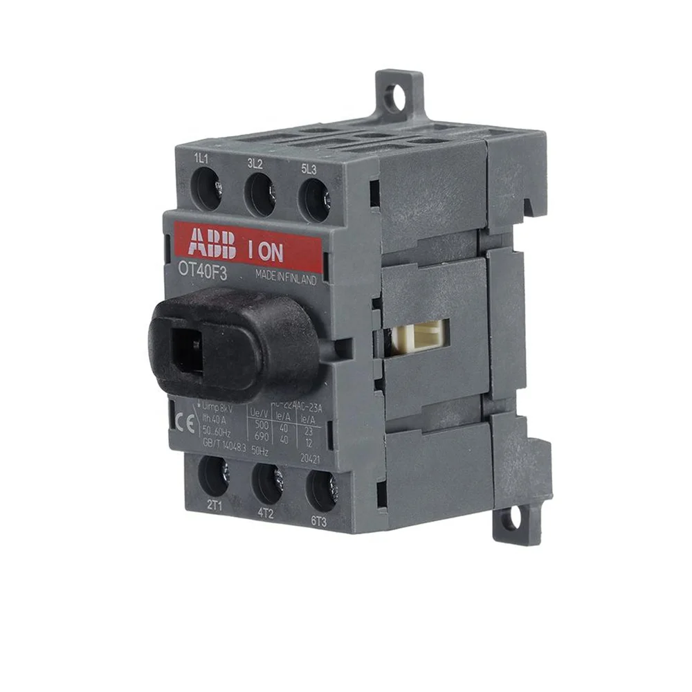 ABBB OT40F3 Switch Disconnector 3 Pole 750 V In Stock