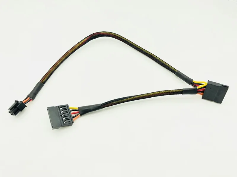 

НОВЫЙ кабель питания HDD SSD, 6-контактный разветвитель, 15-контактный кабель питания SATA для настольного компьютера DELL Vostro 3650 3653 3655
