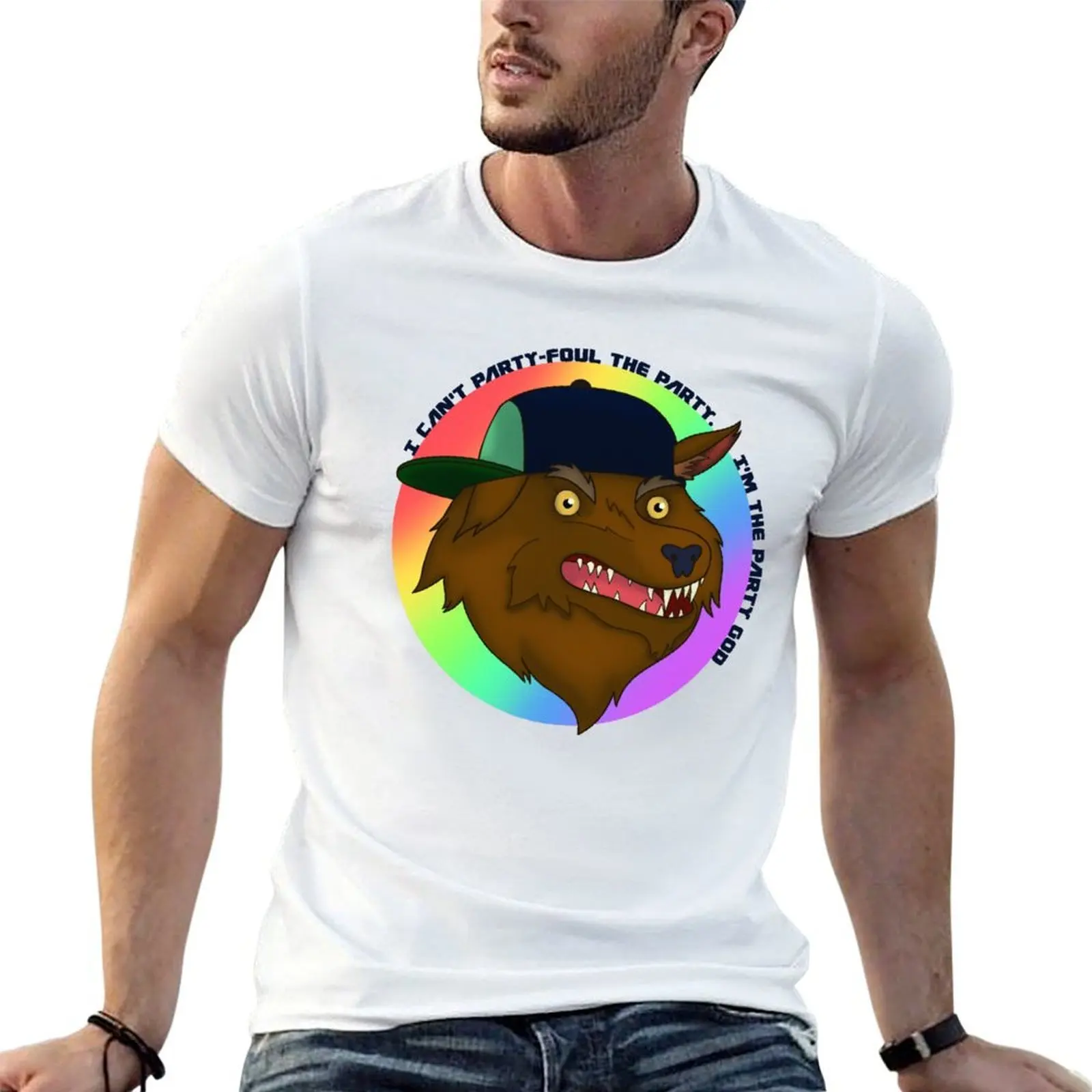 

God of Partying T-Shirt cotton t shirt pack cotton tshirt 100% t shirt men 100% cotton luxury brand T-shirt
