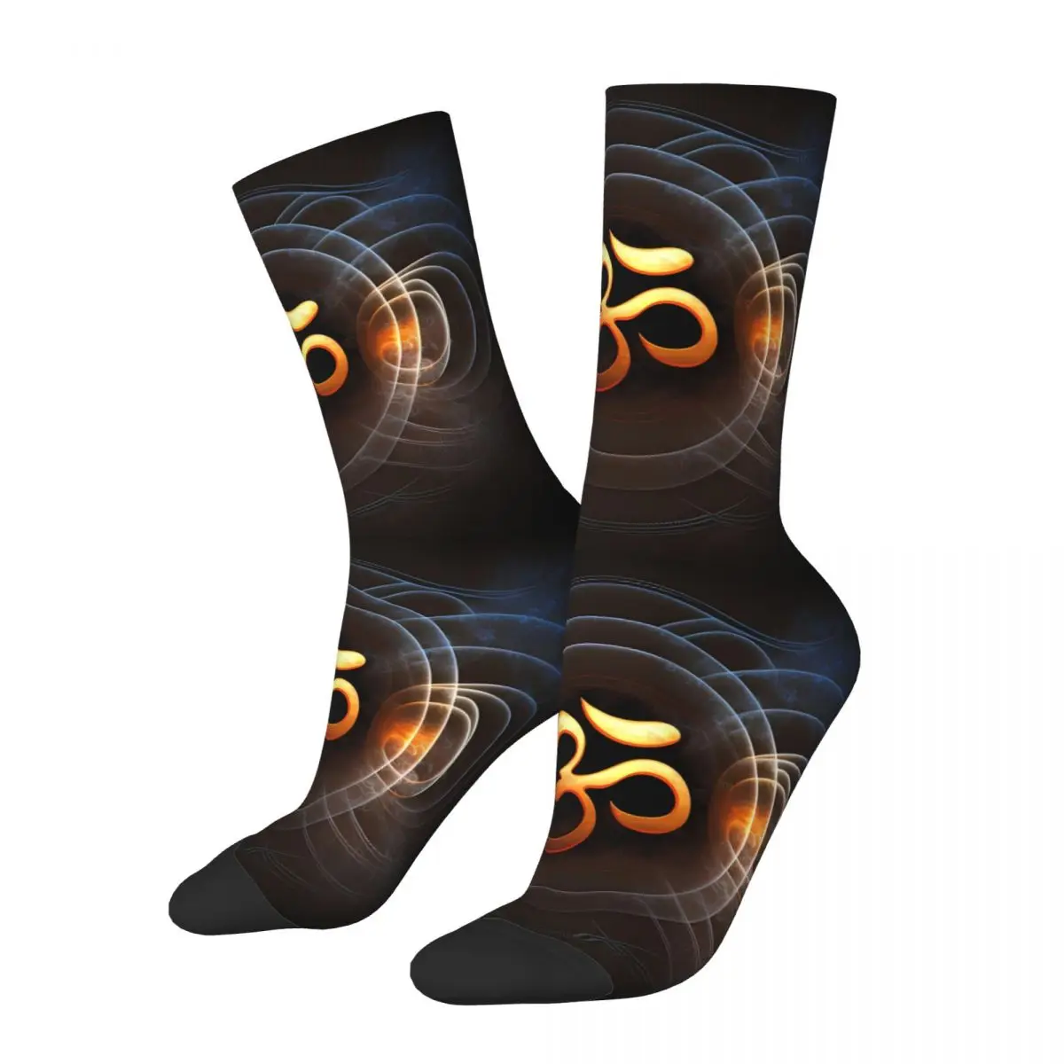 Buddhism Sock Printed Man Polyester