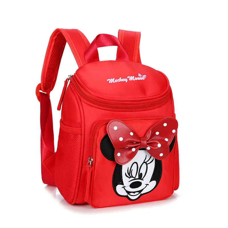 Cartoon School Backpack Minnie Backpacks Waterproof Lightweight Elementary Kids Schoolbag for Boys Girls