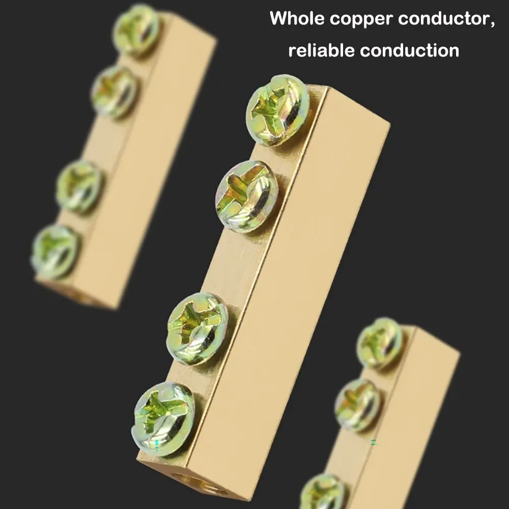 High Power High Power Splitter Docking Conductor Brass Quick Terminal Block Wire Connector Electrical