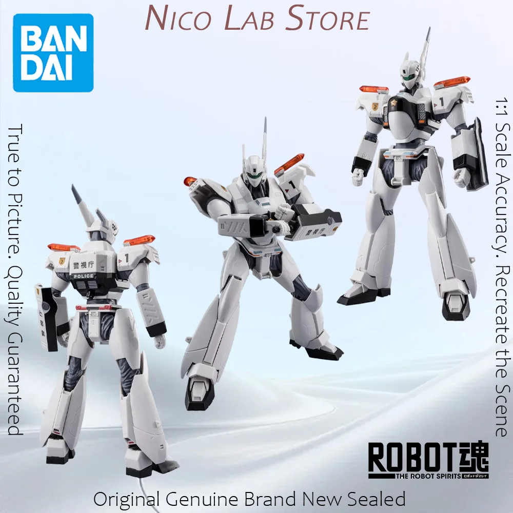 Original In Stock BANDAI ROBOT SPIRITS Mobile Police PATLABOR EZY AV-98Plus Ingram Plus 1St Figure Anime Model Action Toy
