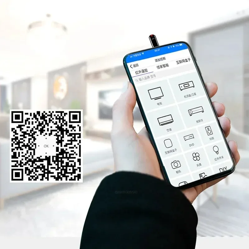 Typ-C und iPhone Smart Ir Fernbedienung Universal Smart Infrarot App Control Adapter für Smartphone TV-Box Klimaanlage