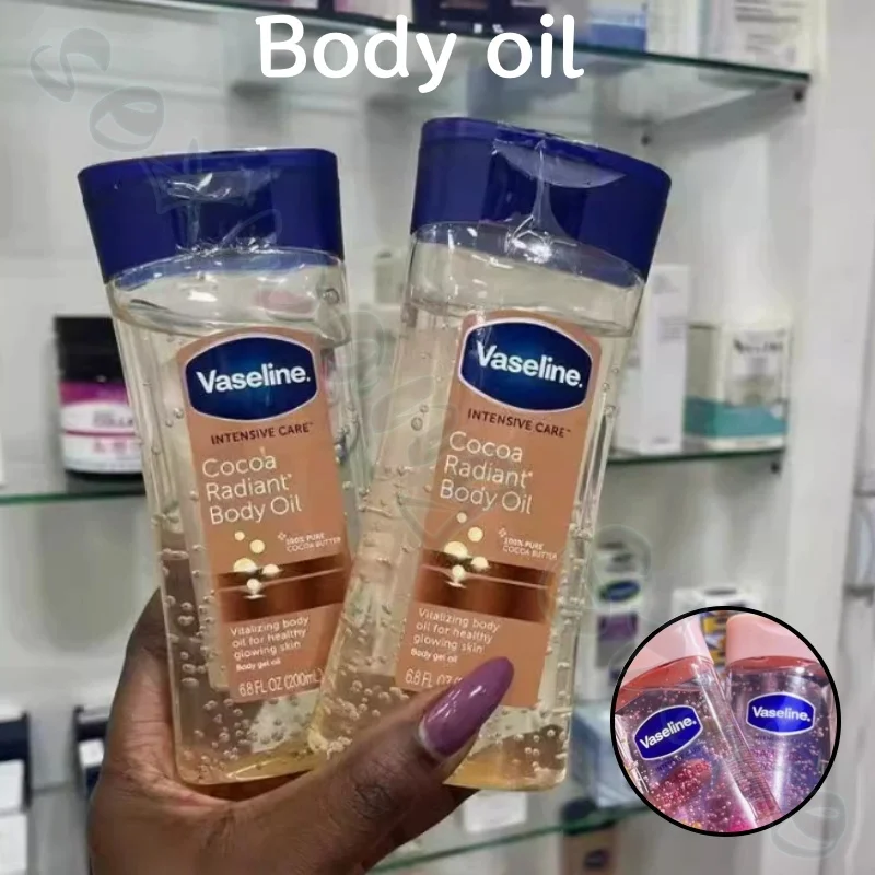 

Vaselin body care oil moisturizes, refreshing, non-stick and improves dullness, roughness, deep care body gel oil 200ml