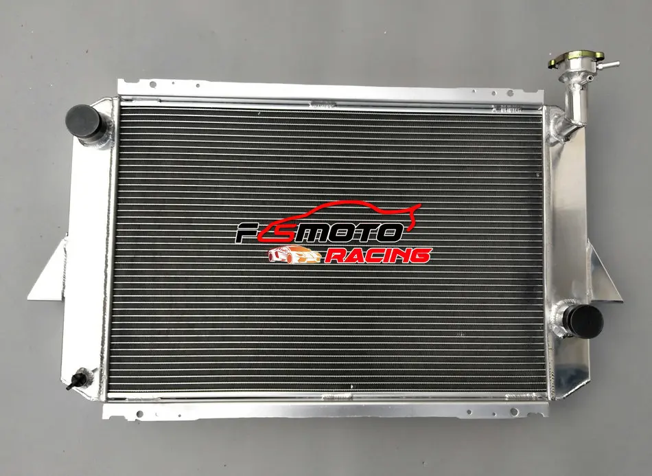 Aluminum Radiator + Fan For NISSAN Patrol MQ 2.8 LTR Petrol 1980 1981 1982 1983 1984 1985 1986 1987 MT