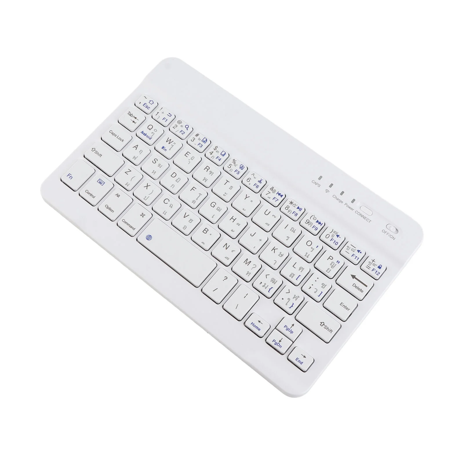 Thai Language 7-8in Scissors Feet Wireless Bluetooth Keyboard 40-hour Work Bluetooth Keyboard
