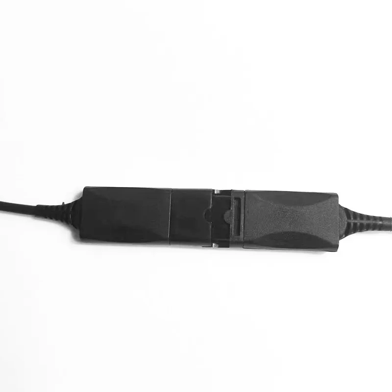 Call Center Headset QD Front-End-Kabelanschluss Lautstärke Stummschaltung Einstellung Rauschunterdrückung USB-Schnittstelle Geeignet für Computer