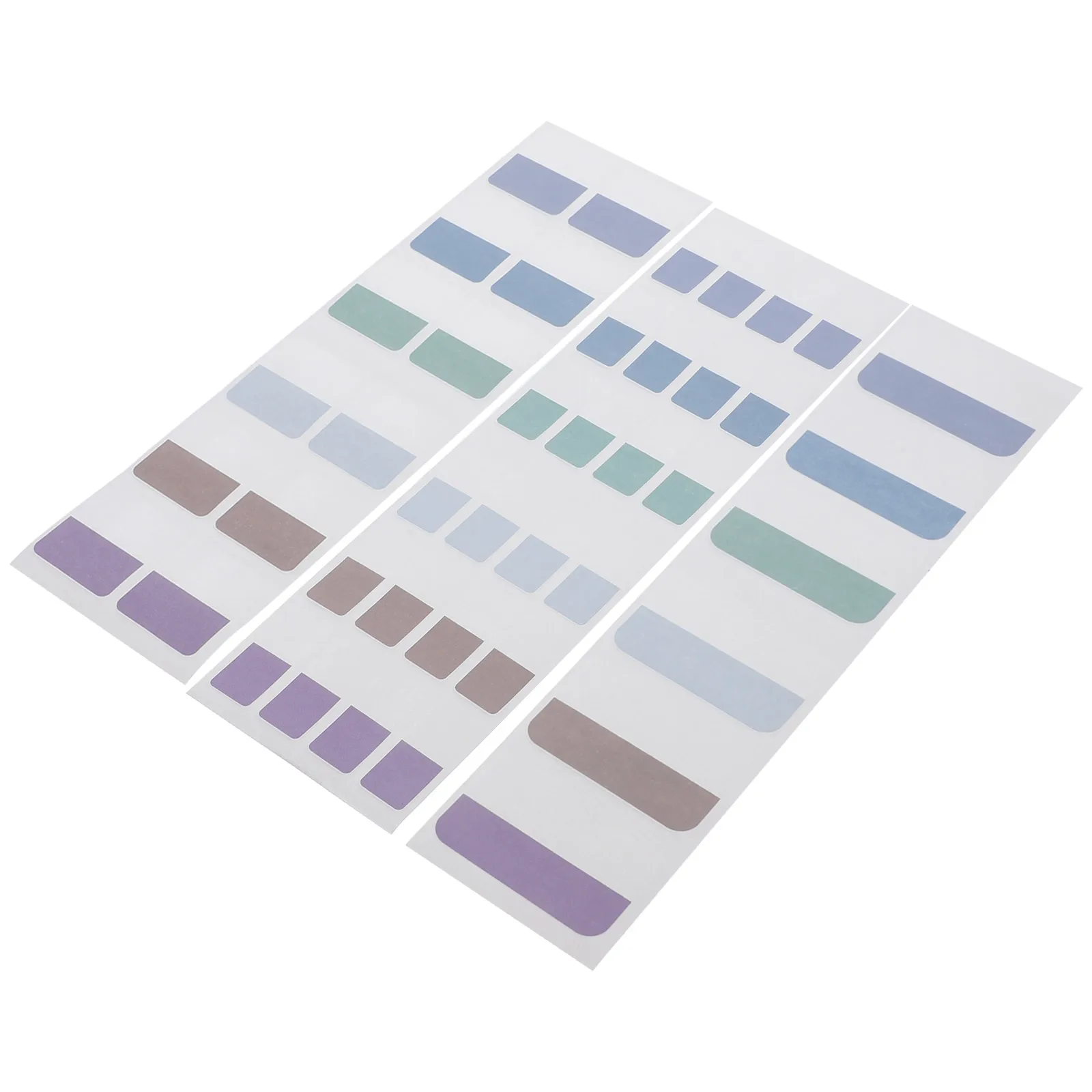 

420pcs Colored Sticky Labels Note Tabs Book Annotation Supplies Page Markers 3 Sheets 60 120 240 Pieces for Books