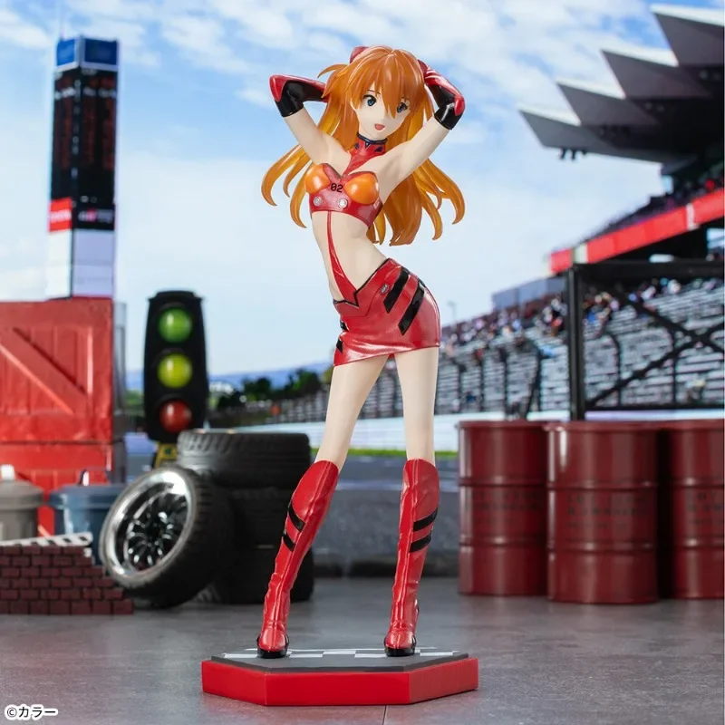 SEGA Original Genuine Anime EVA Neon Genesis Evangelion Soryu Asuka Langrey Luminasta Pit Walk 21cm Collections Model Toy Figure