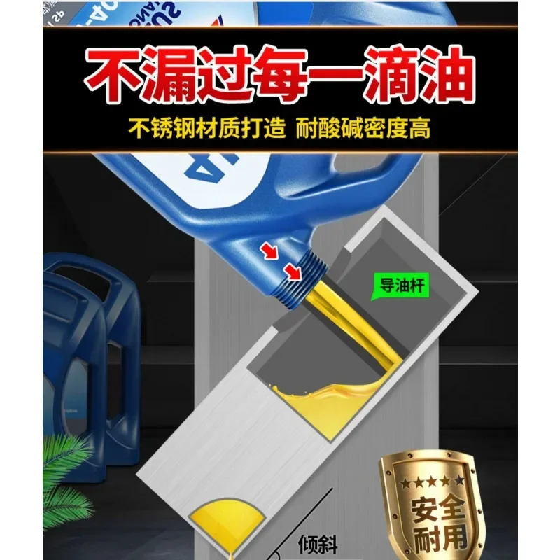 Three Hole Car Maintenance Oil Recovery Rack, Collector Oil Rack, Stainless Steel Rack