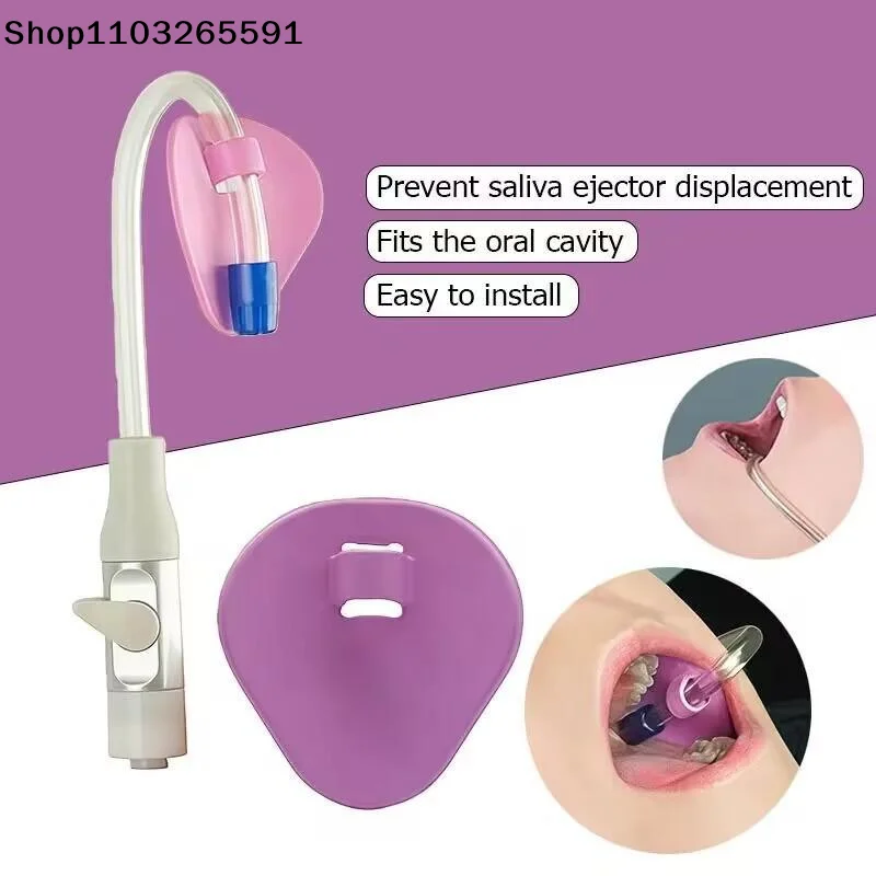 1 Piece/10 Pieces/50 Pieces Autoclavable Dental Suction Tube Holder, Oral Care Tool, Saliva Outlet, Hve Tube Locator