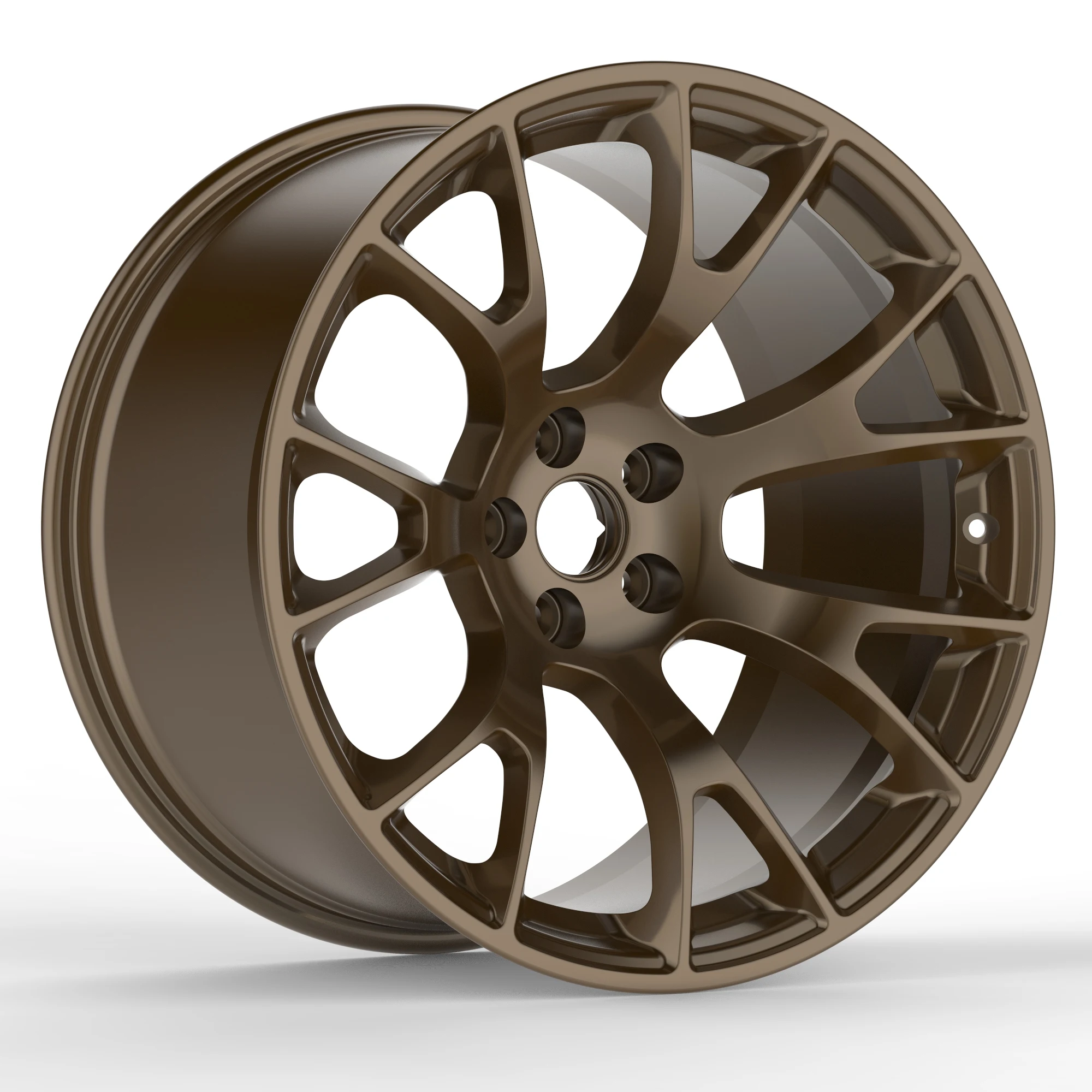 مزورة 20*11 PCD 5*115 ET -2 عجلات الحافات أفضل مناسبة لأي نموذج سيارة-شاحن دودج تشالنجر رحلة دورانجو جديد