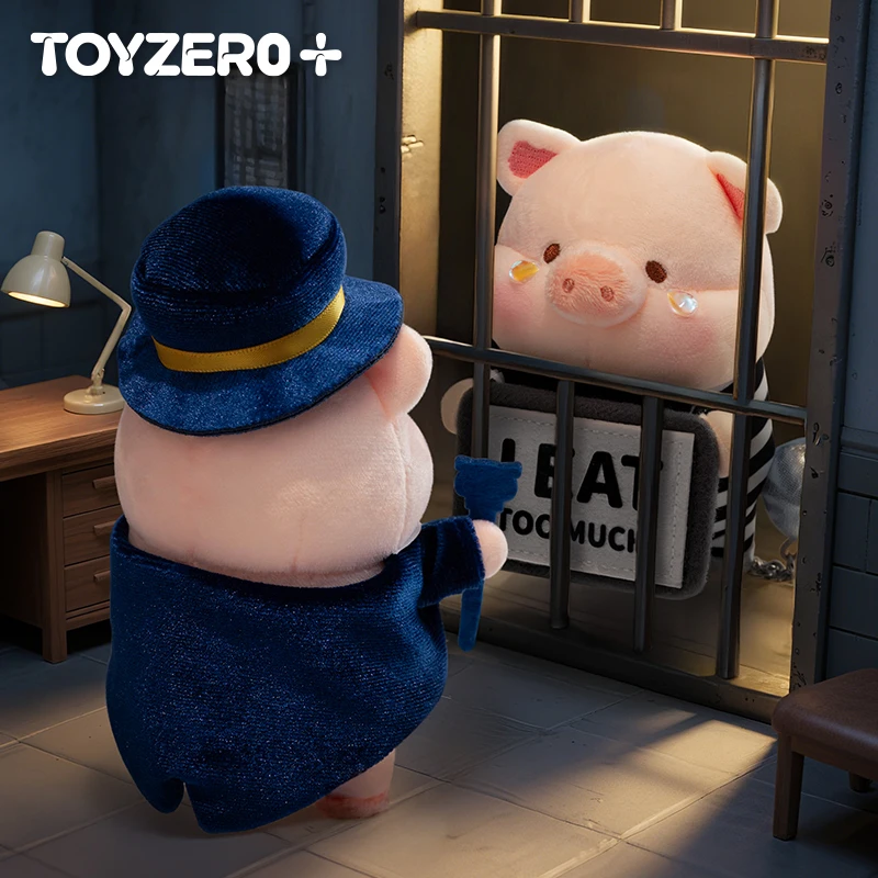 오리지널 핫 캔디드 피그 루루 피그 컬러풀 파크 시리즈 가방 펜던트 인형 트렌디 플레이 선물 만화 인형 애니메이션 주변 장식품