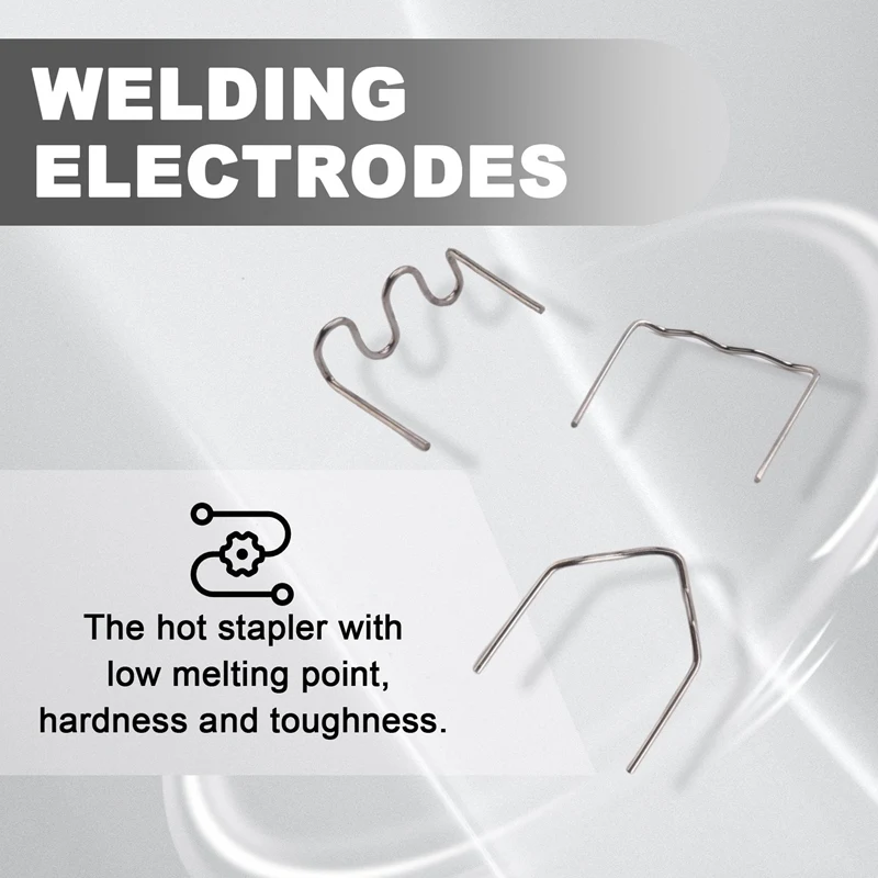 600 sztuk gorące zszywki pręty spawalnicze naprawa zderzaka drut spawalniczy do naprawy maszyny zderzaki samochodowe deski rozdzielczej uchwyty lamp