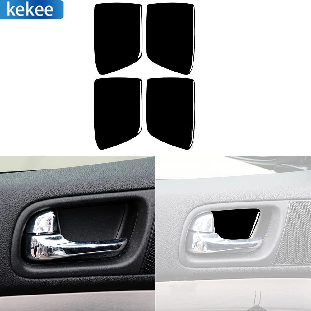 

For Infiniti G35 07-08 G37 09-13 G25 11-12 Inner Door Handle Bowl Panel Accessories Interior Cover Decoration Tuning Stickers