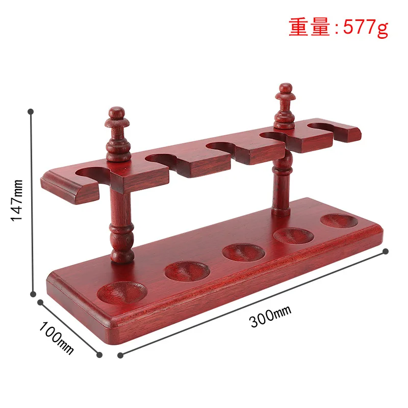 

Solid wood five position pipe holder unit pipe holder mortise and tenon plug-in Roman disc vertical detachable bucket holder