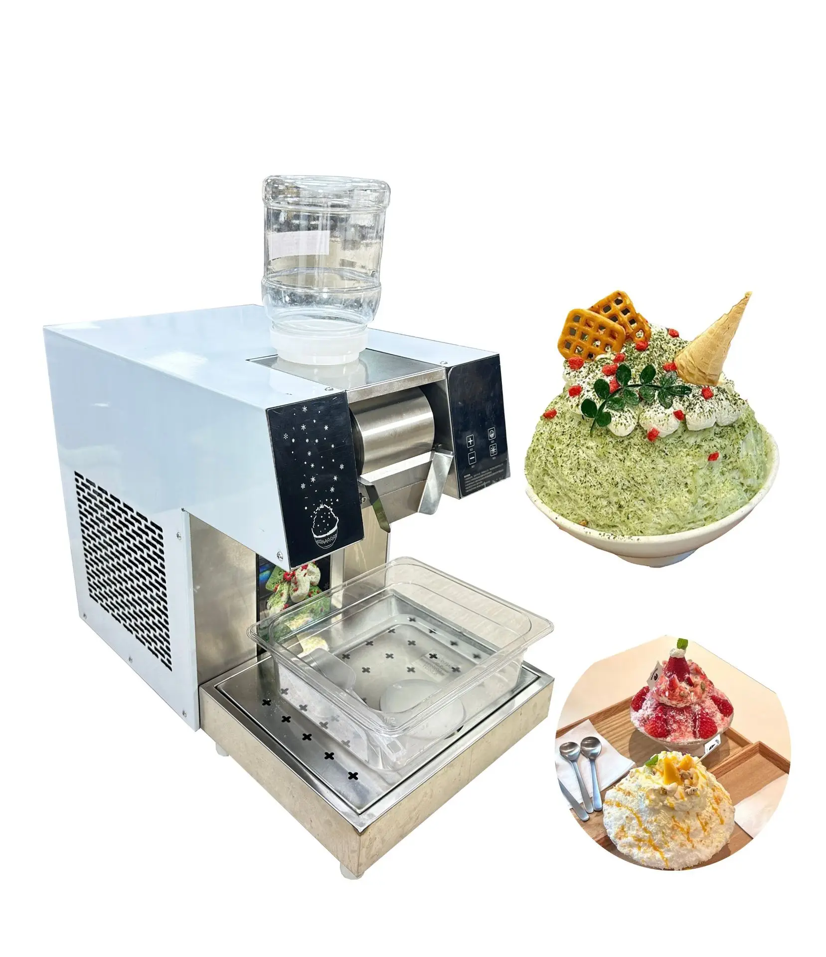 

BEST Sell commercial ice machine Fully automatic desktop snowflake ice machine Internet celebrity milk shop Mianmian ice