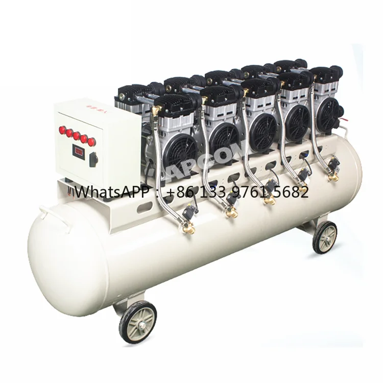 

Low Noise APCOM 4kw 5hp Piston Small Compressor 4 5 kw hp 5.5kw 7.5hp 10hp Piston Air Compressor with tank 230L
