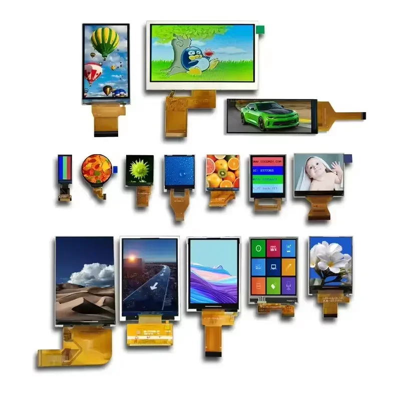 5 بوصة مربع شاشة الكريستال السائل القرار 600x600 OTA7290B سائق IC TFT شاشة LCD لمساعد AI المنزل الذكي POS #6
