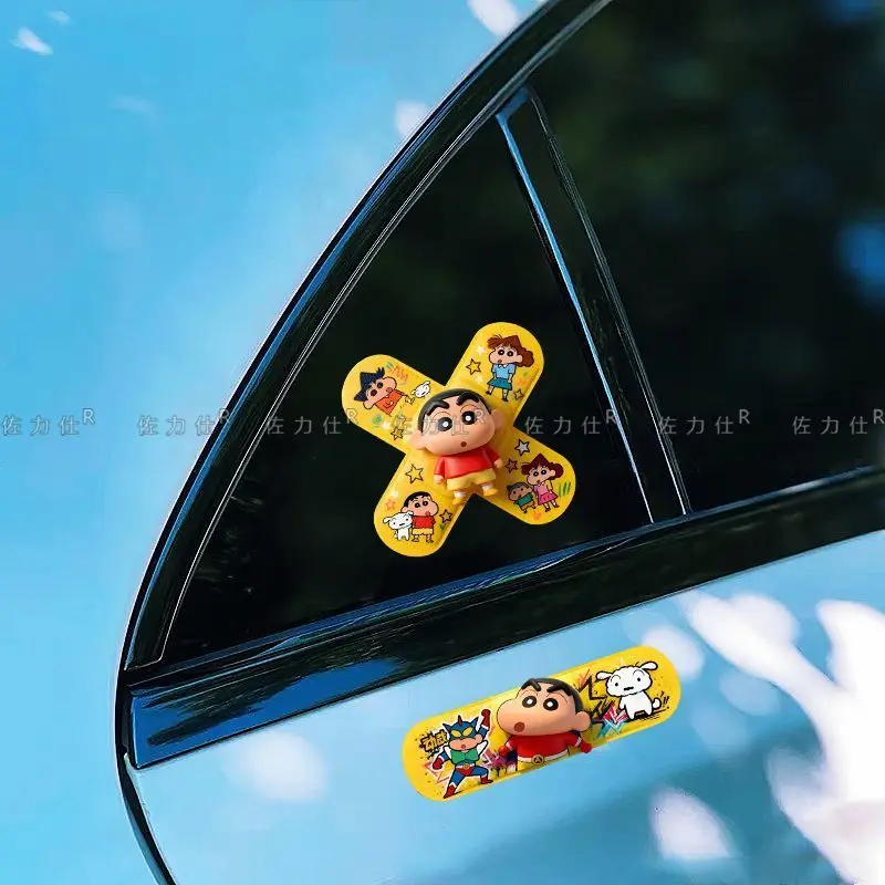 Xiaoxin cartoon band-aid sticker anime car sticker electric motorcycle luggage computer decoration sticker car scratch sticker