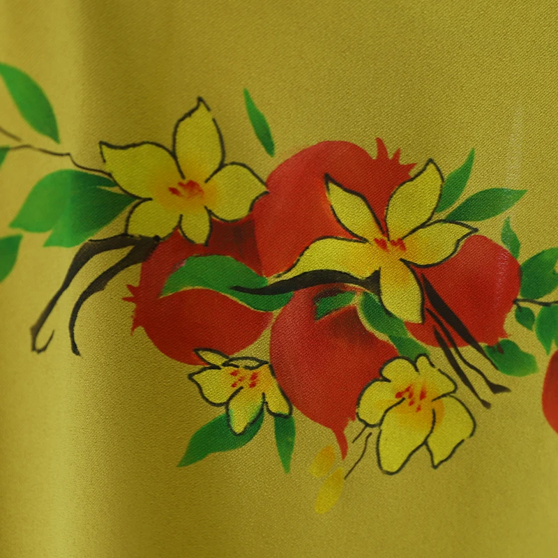 Faionable floral solto redondo ne nove sve camiseta feminina outono novo sle commute sle fibra de poliéster 00%