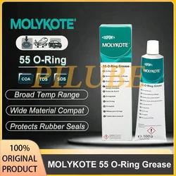 MOLYKOTE 55 O Ring Grease 100g 1kg Silicone Lubricant for Valve Seal O Ring Assembly in Aerospace Hydraulic Pneumatic Systems