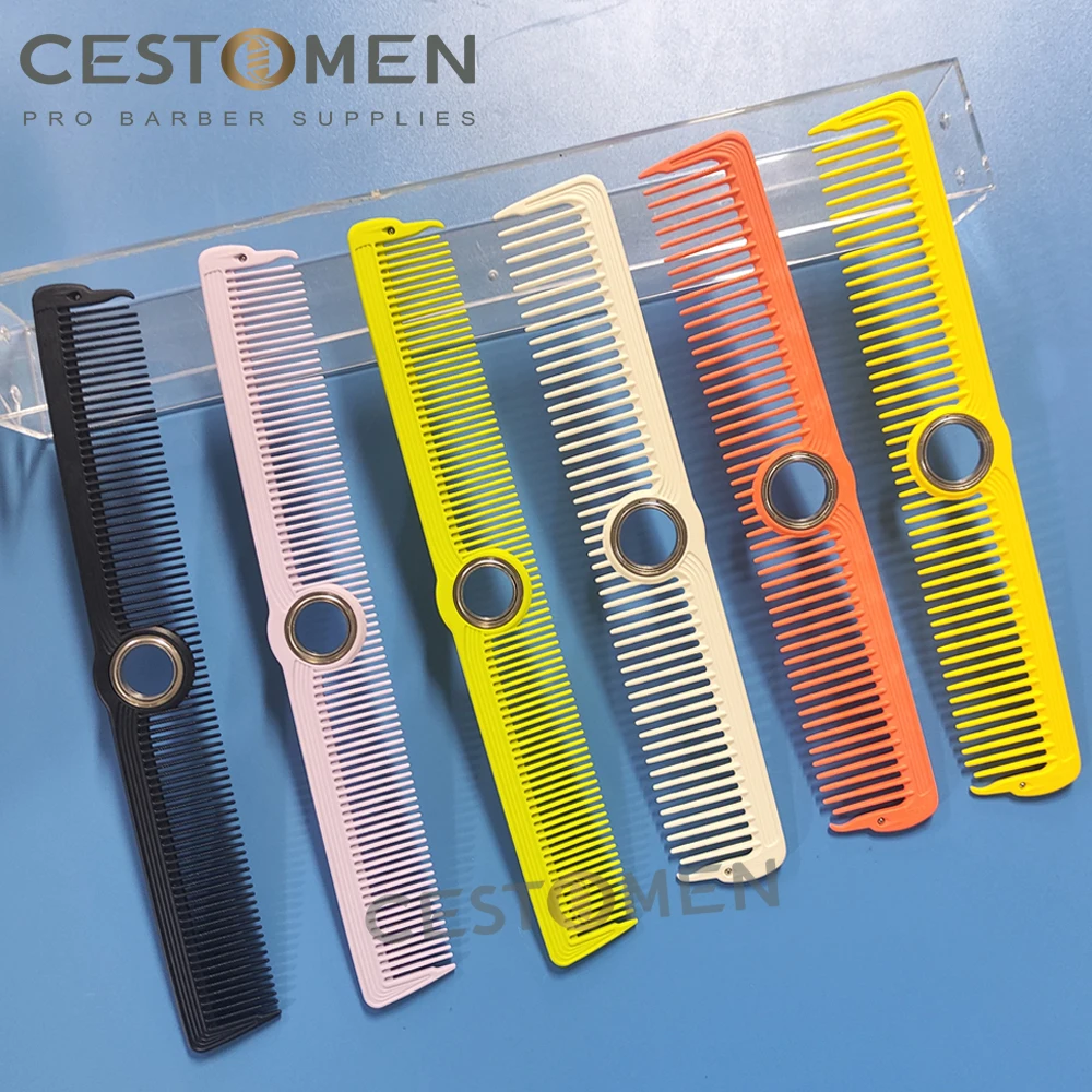 

1Pc New Pro Spining Barber Haircut Combs Fidget Bearing Wide Fine Tooth Styling Comb Anti-static Hairdressing Tool For Women Men