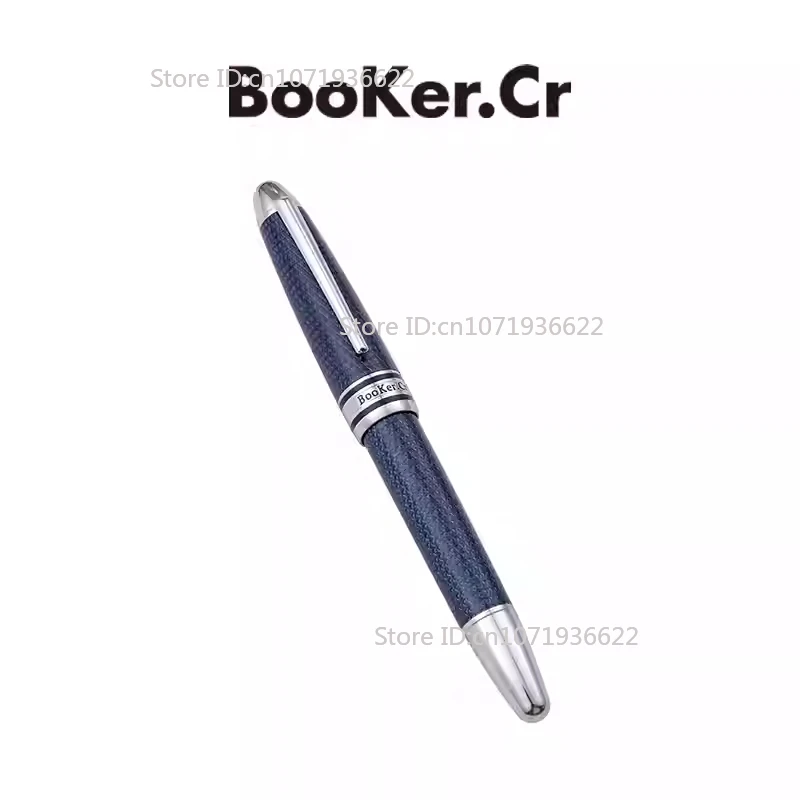 

Перьевая ручка Blue BooKer.Cr No 6, наконечник для пламени с ромбовидным узором, наконечник 0,5 мм, деловая офисная чернильная ручка, студенческие канцелярские принадлежности