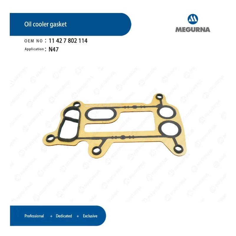 

N47 Engine Oil Cooler Filter Housing Gasket for BMW 116d 118d 120d 123d 316d 318d 320d 520d X1 X3 E81 E82 E83 E84 11427802114