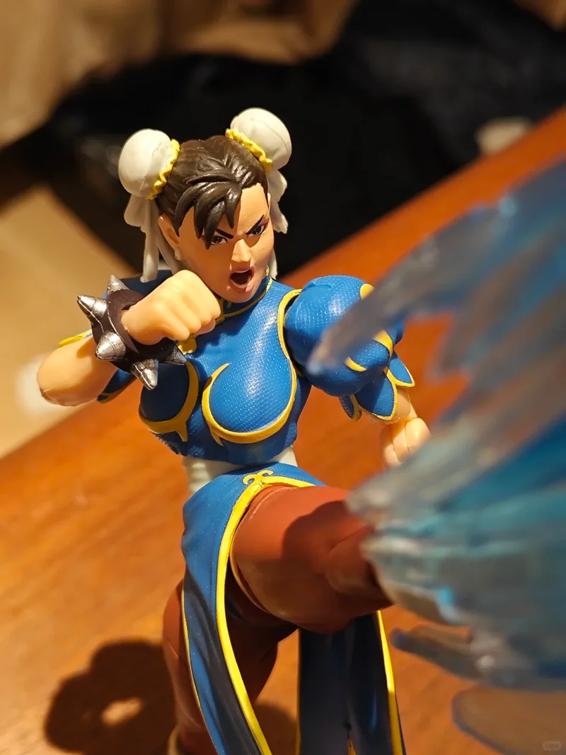 

New Stock Jada Street-Fighter 2 1/12 Anime Character Chunli Longken Flying Dragon 6-Inch Action Character Mobile Handmade Toys