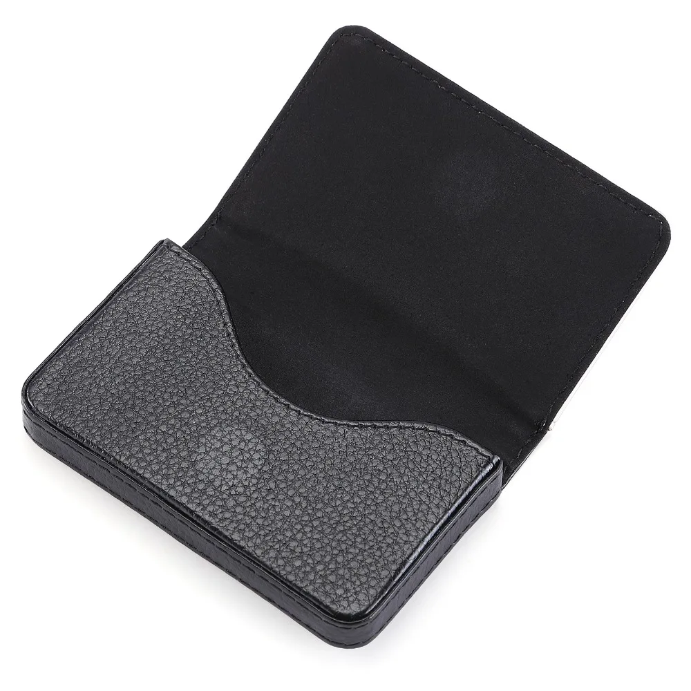 

DIY Blank Name Card Holder PU Leather Lightweight Thermal Dye Sublimation Card Case Elegant Design Card Organizer
