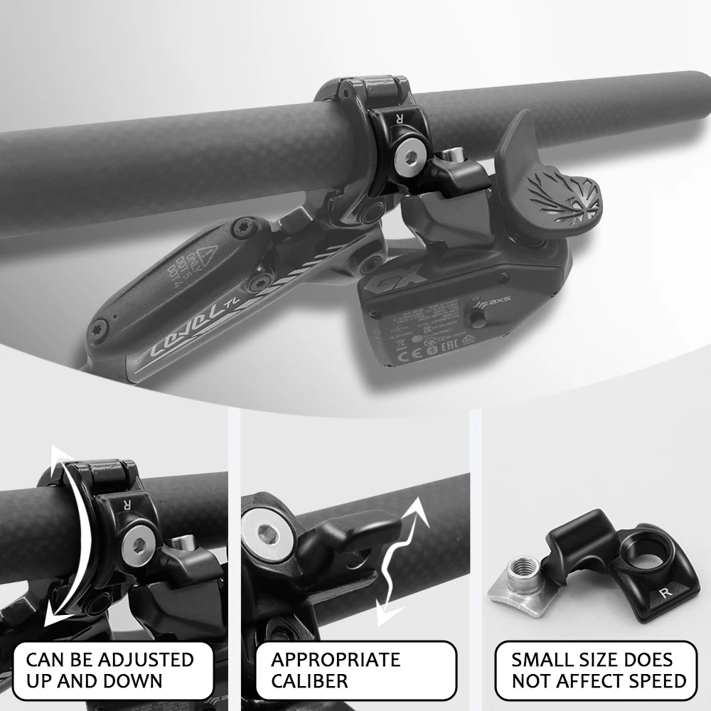 Adaptador de montaje palanca de cambios integrada derecha e izquierda para SRAM MatchMaker X MMX freno bicicleta pieza accesorio