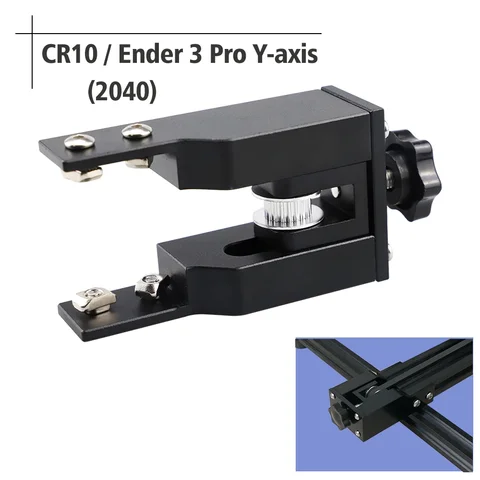 Ender 3 Uppgradering 2020 Profil X-axel 2040 Y-axel Synkronrem Sträckrätningsspännare för Creality CR-10 3D-skrivardel 10 best sales remspännare - №6