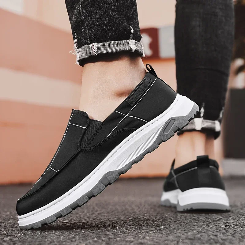 

Универсальные мужские кроссовки для отдыха, мужские легкие удобные спортивные прогулочные туфли, модные высококачественные легкие удобные прогулочные туфли