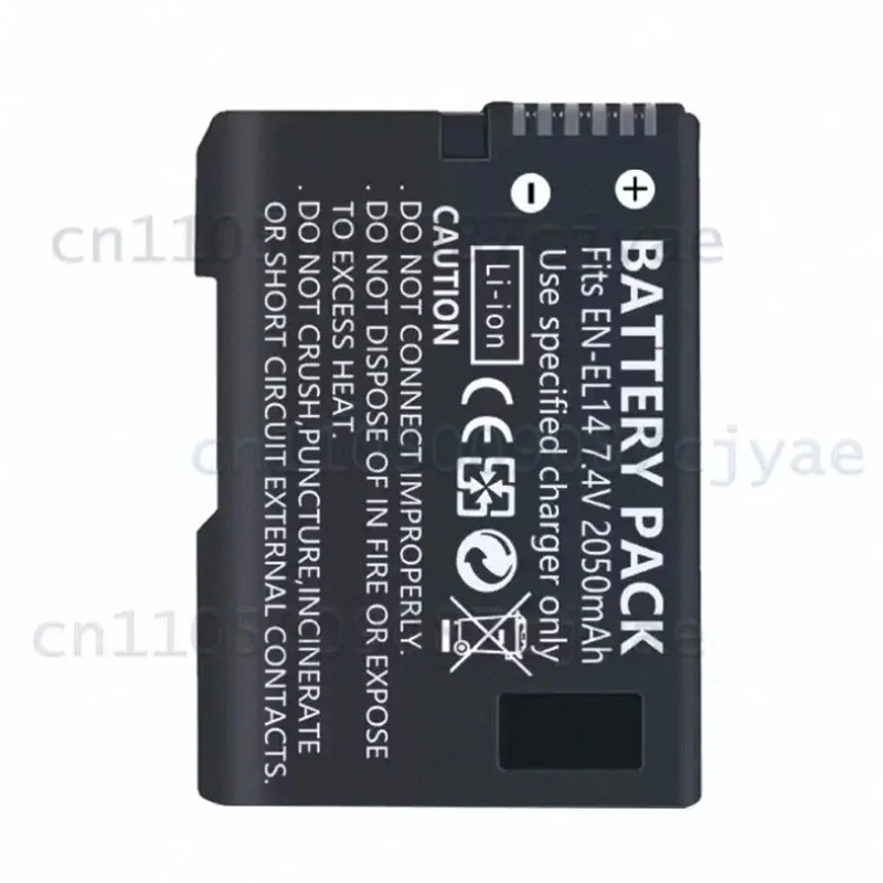 Long Lasting EN-EL14 Replacement Camera Battery for Nikon D5300 D3200 D5200 D3100 D5100 P7100