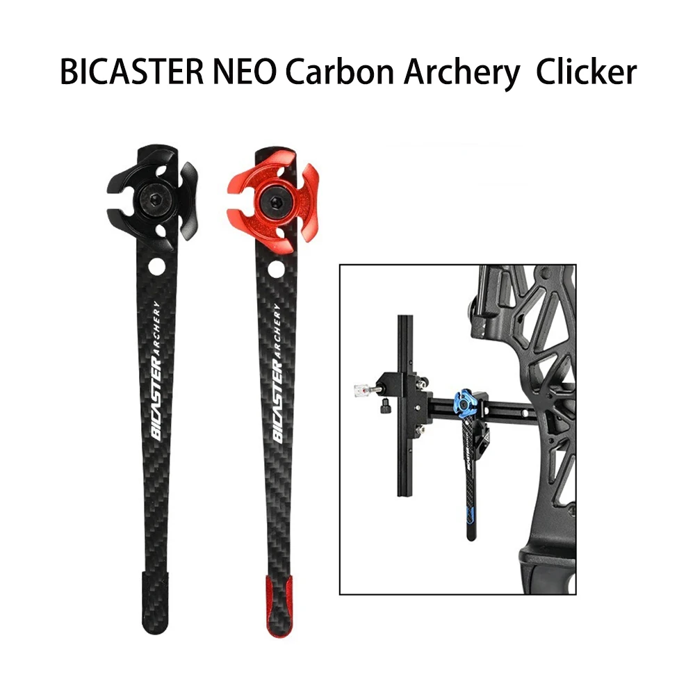 

1pc BICASTER NEO Carbon Reverse Bow Positioning Signal 6-32 Shooting Accessories