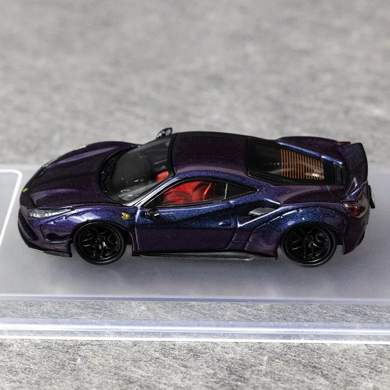 CM Model 1: 64 LB Widebody 488 Alloy Car Model Collection