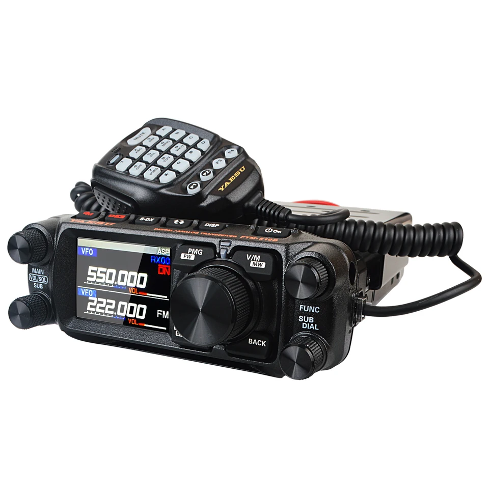 Yaesu Walkie Talkie FTM-510D ASP 144/430MHz VHF 55W/UHF 50W C4FM