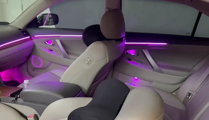Romantic Fiber Optic Starry Sky Light Color-Changing App-Controlled Interior Car Roof Top