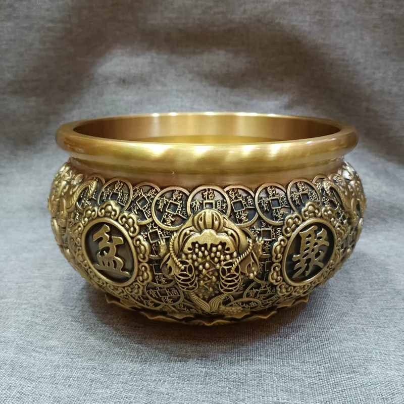 

Медные изделия ручной работы, денежный кулонг (фэн-шуй), денежный кулонг для привлечения богатства, медные украшения, декор для дома, офиса, магазина, украшение для привлечения удачи и богатства