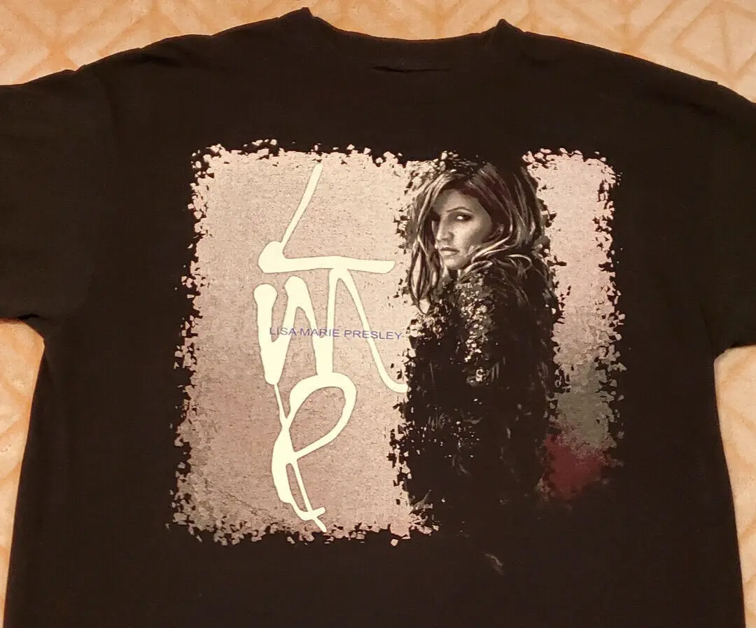 LISA MARIE PRESLEY T Shirt 2003 Album Size S M L 234XL NL2043