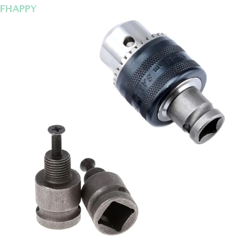 1/2 Drill Chuck Adaptor For Impact Wrench Conversion 1/2-20UNF Bit Tools Electric Wrench To Electric Drill Connector