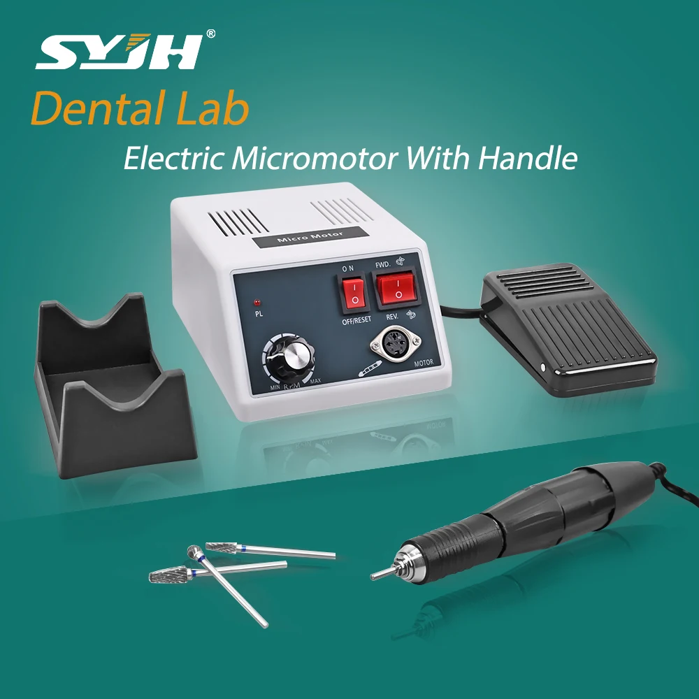 

SYJH Dental Polishing Micro Motor 18/102/204 Handpiece 35000 RPM for Marathon Micromotor Machine Dental Handle Grinder Tools